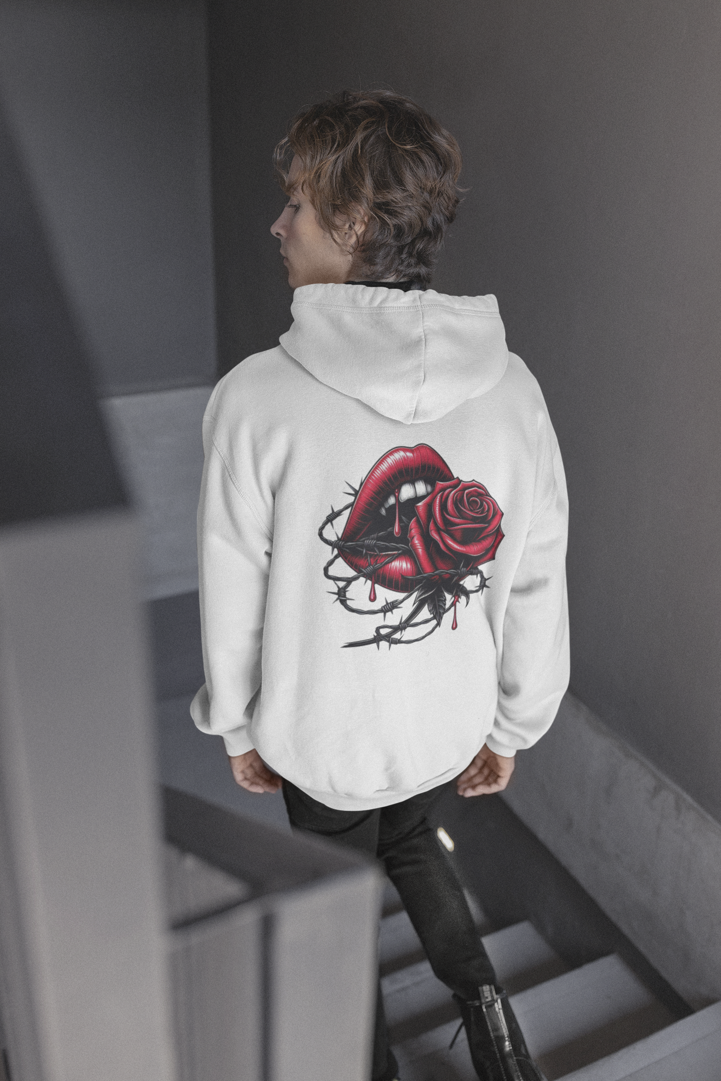 Crimson Fate- Oversized Hoodie