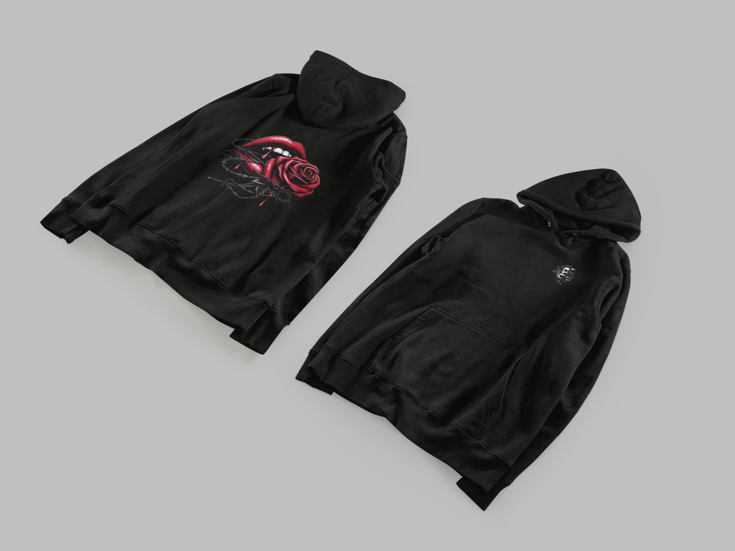 Crimson Fate- Oversized Hoodie
