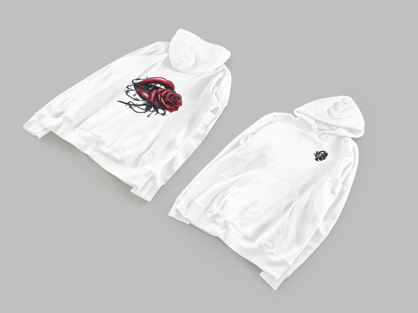 Crimson Fate- Oversized Hoodie