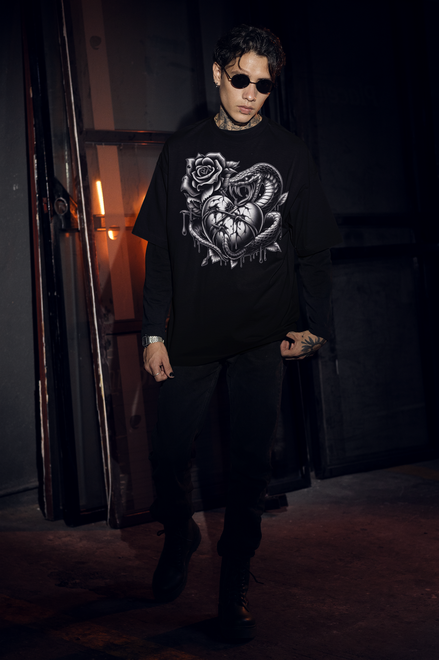 Venomous Love- Oversized Tee