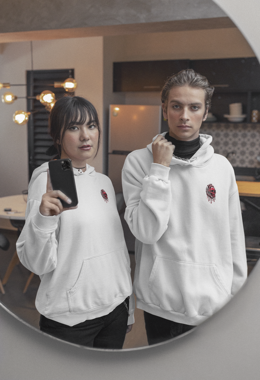 Crimson Ruin- Oversized Hoodie